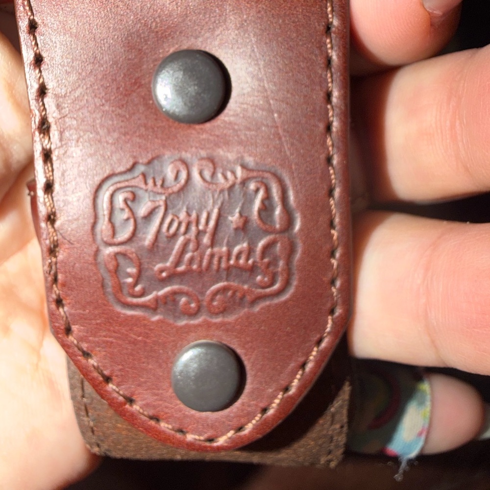 Tony Lama Concho Belt 44 - Picture 3 of 3